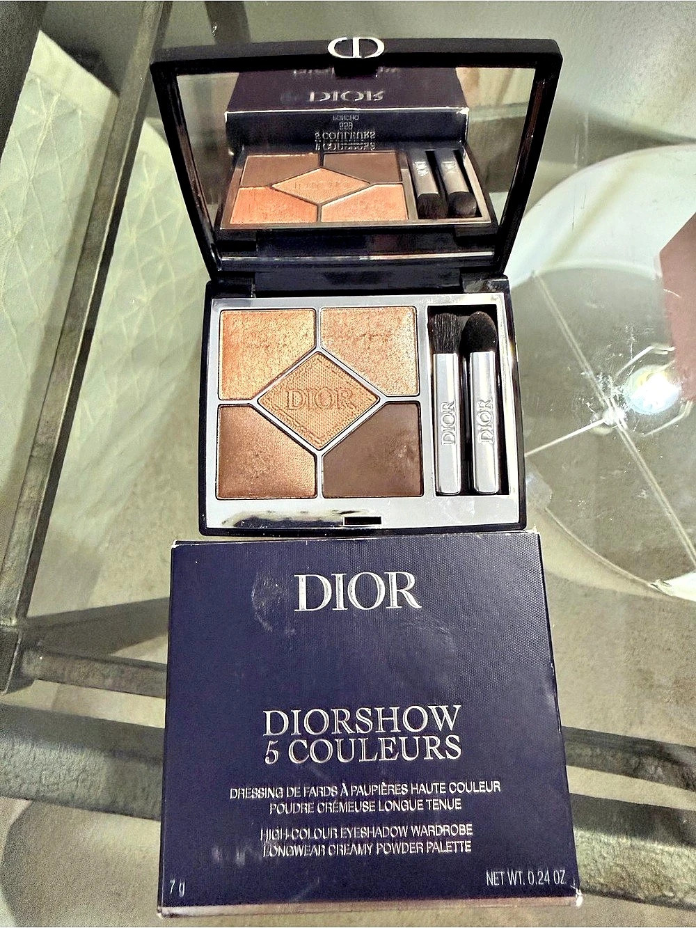 DIOR Diorshow 5 Couleurs Eyeshadow Palette in shade 559 Poncho. EUC